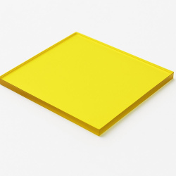 Монолитный поликарбонат 3 мм 2050х3050 желтый