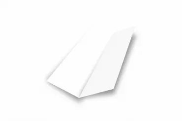 Планка ендова нижняя 250x250x2000 белая