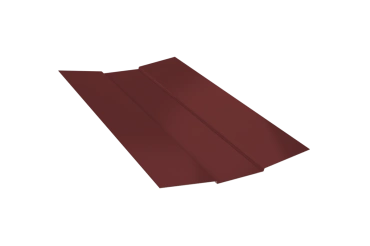 Планка ендова верхняя 200x200x2000 (коричневый)