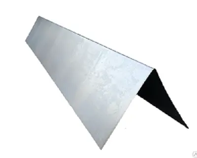 Планка конька плоского 150x150x2000 оцинкованный