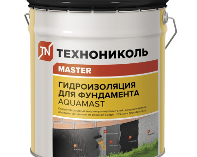 Мастика битумная AquaMast ведро 18кг