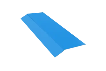 Карнизная планка для кровли 75x70x2000 (синий)