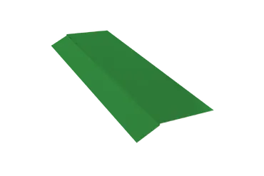 Карнизная планка для кровли 75x70x2000 (зеленый)