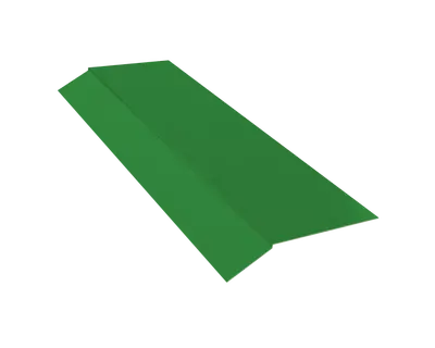 Карнизная планка для кровли 75x70x2000 (зеленый)