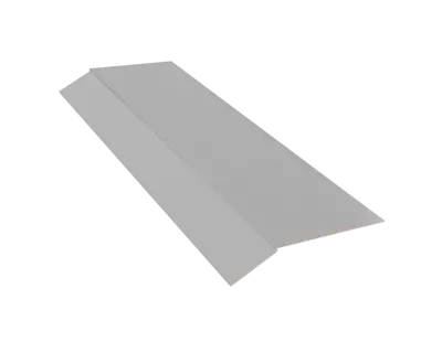 Карнизная планка для кровли 75x70x2000 (серый)