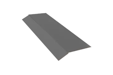 Карнизная планка для кровли 75x70x2000 графитовый