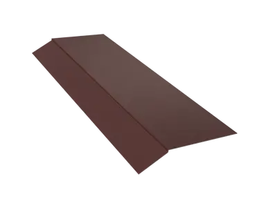 Карнизная планка для кровли 75x70x2000 (коричневый)
