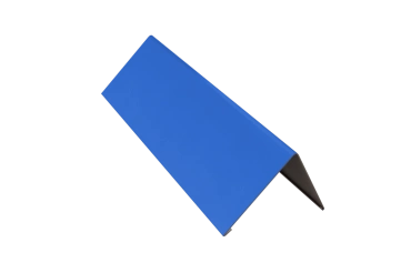 Планка конька плоского 150x150x2000 (синий)