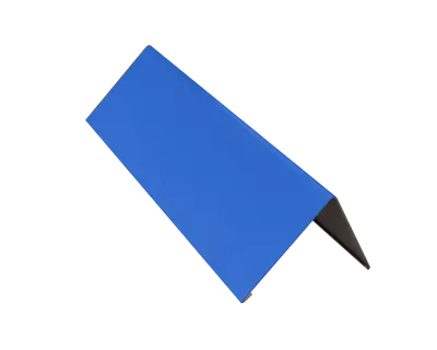 Планка конька плоского 150x150x2000 (синий)