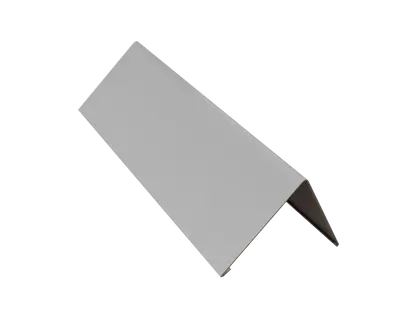 Планка конька плоского 150x150x2000 (серый)