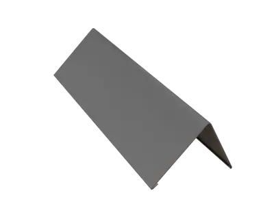 Планка конька плоского 150x150x2000 (графитовый)