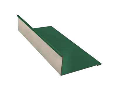 Планка примыкания 50x50x2000 (зеленый)