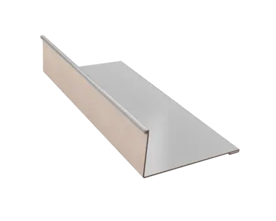 Планка примыкания 50x50x2000 (серый)