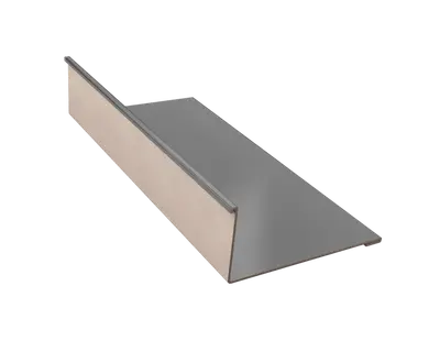 Планка примыкания 50x50x2000 (графитовый)