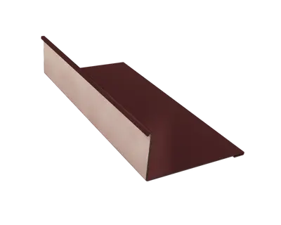 Планка примыкания 50x50x2000 (коричневый)