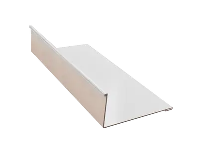 Планка примыкания 50x50x2000 белая
