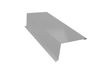 Торцевая планка для кровли 90x100x2000 мм серый