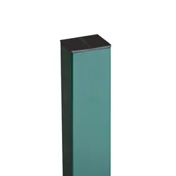 Столб для забора 60x40x2700 зеленый
