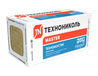 Звукоизоляция ТехноАкустик 1200х600х50 (8 плит) 0,288м3 / 5,76м2/уп