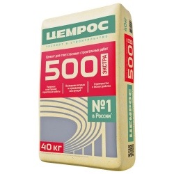 Цемент М500 Цемрос Экстра II/А-П 42,5Н 40 кг