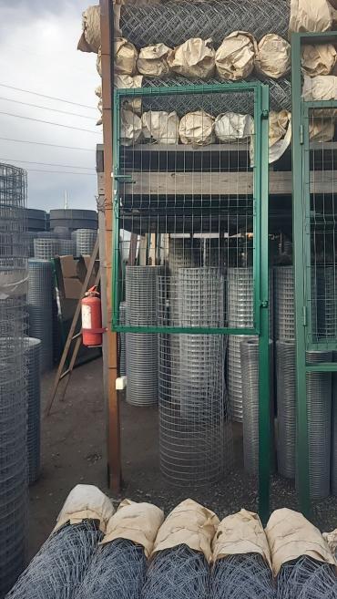 Калитка 3D ОЦ 0,9х1,5 со столбами, ОЦ 60*40-2,7м